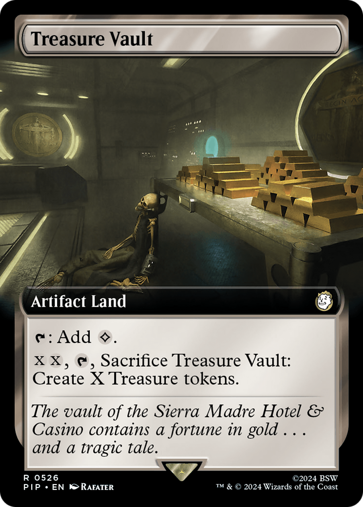 Treasure Vault (PIP-526) - : (Extended Art) Foil