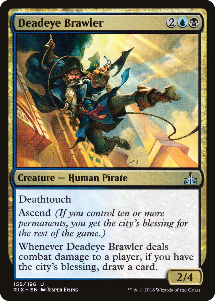 Deadeye Brawler (RIX-155) -  Foil