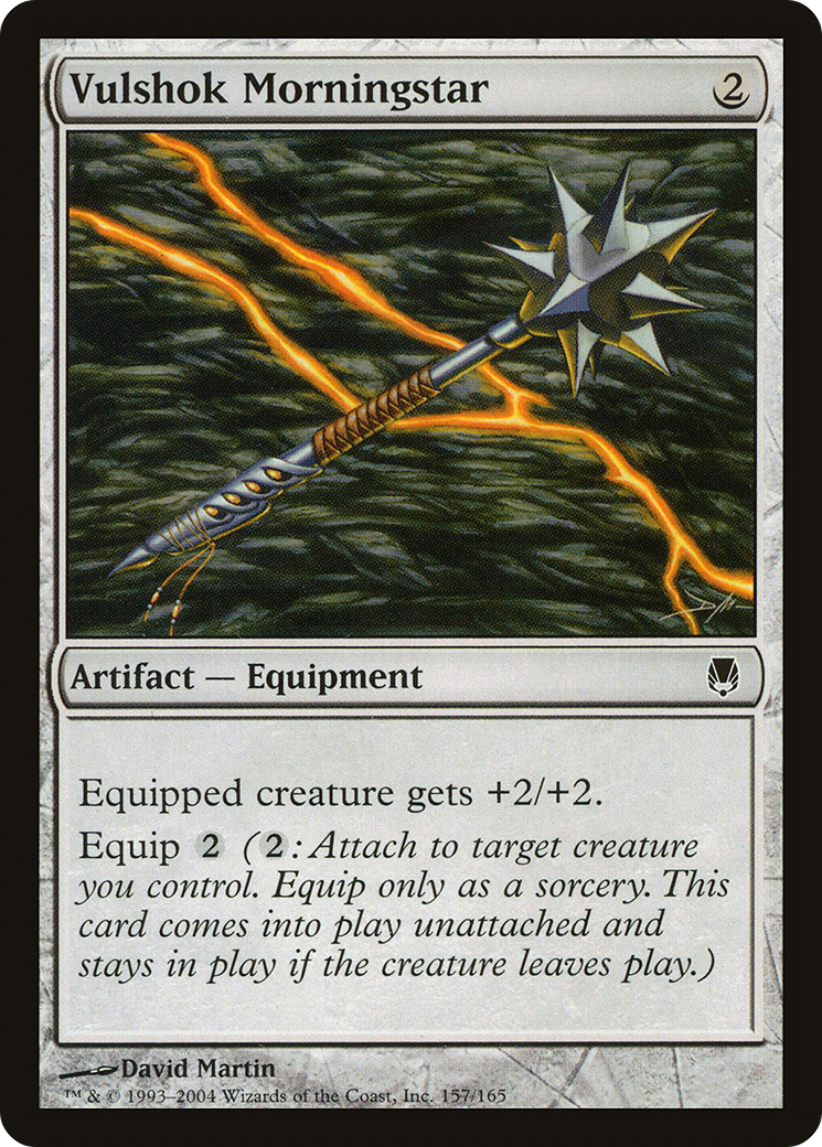 Vulshok Morningstar (DST-157) -  Foil