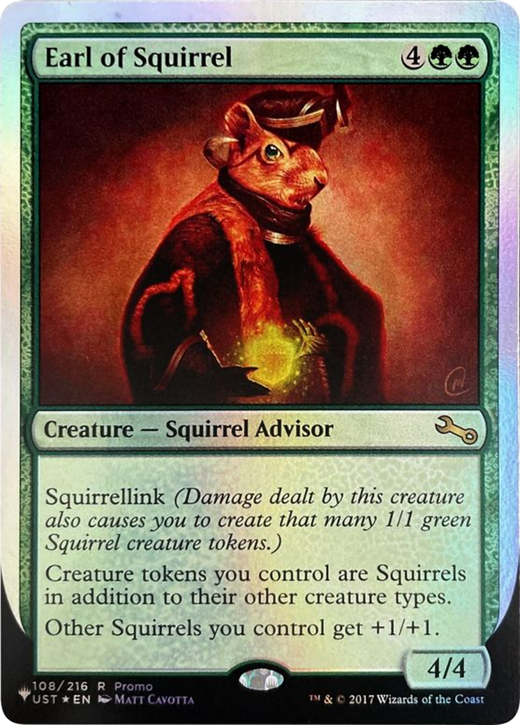 Earl of Squirrel (LIST-108) -  Foil