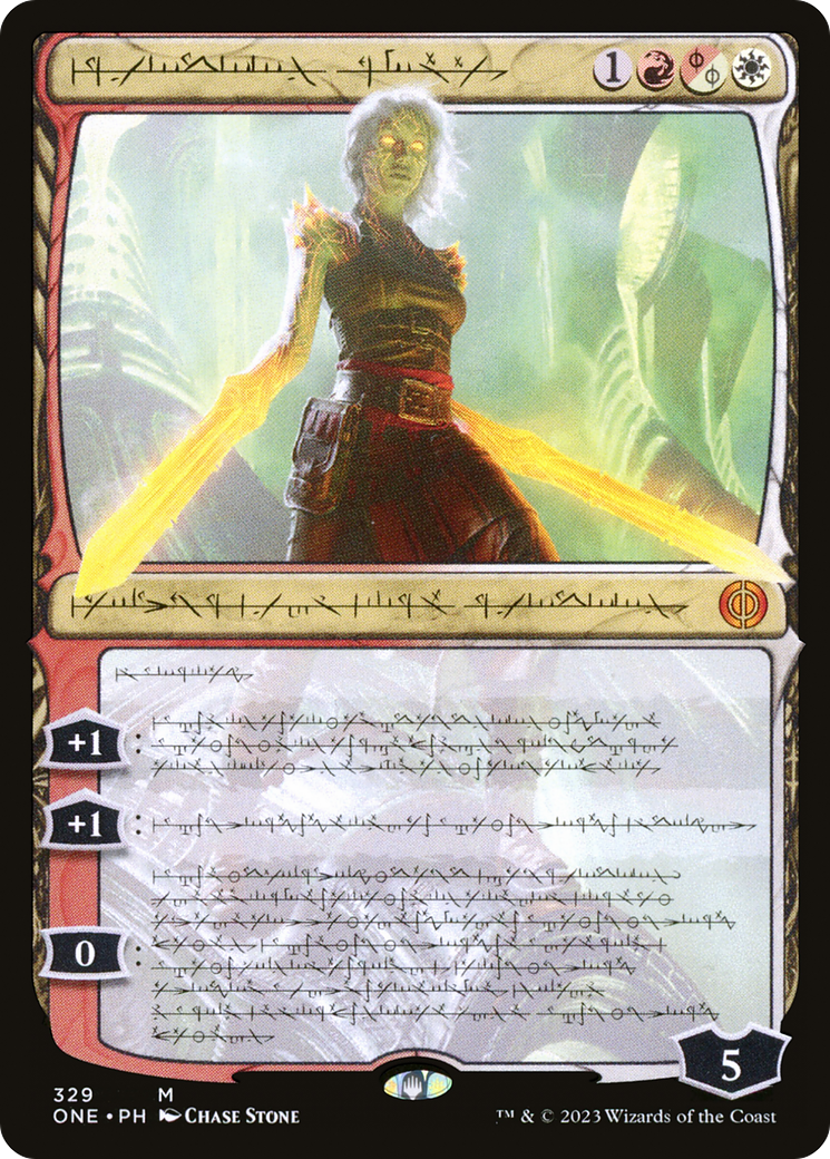 Nahiri, the Unforgiving (ONE-329) - : (Showcase) Foil