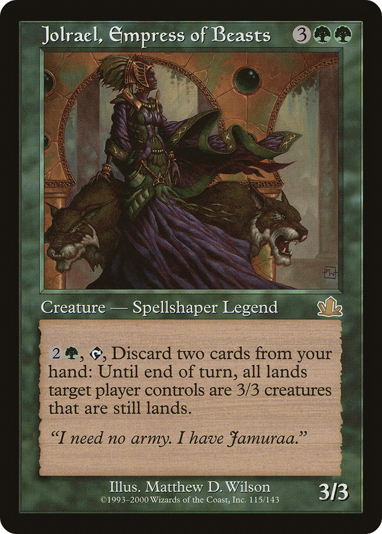 Jolrael, Empress of Beasts (PCY-115) -