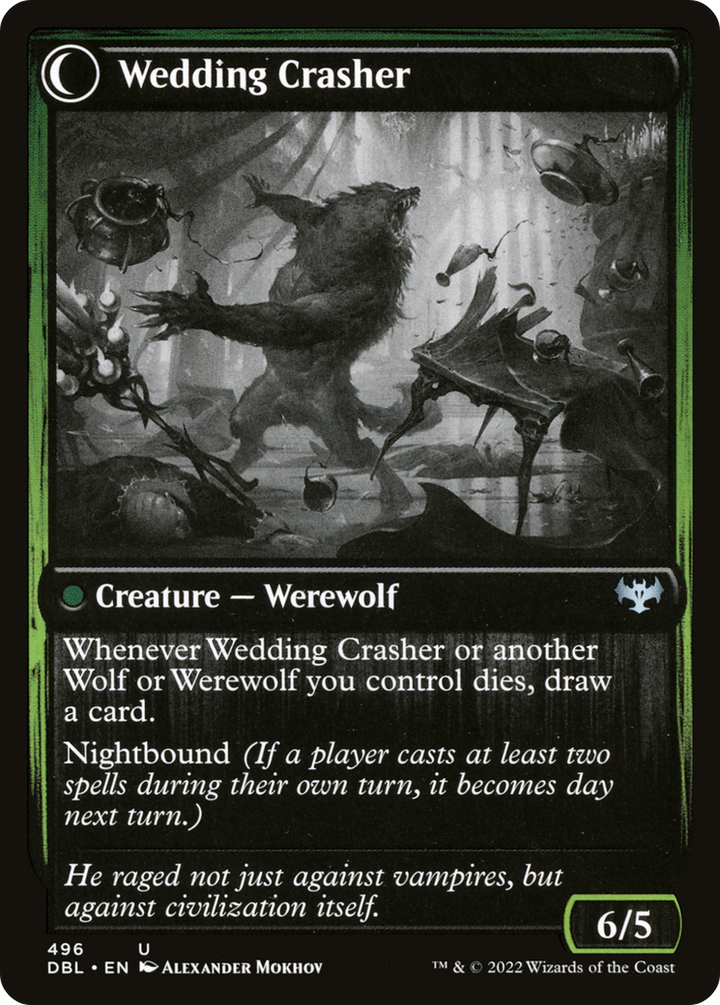 Wolfkin Outcast // Wedding Crasher (DBL-496) - : (Double Faced Transform)