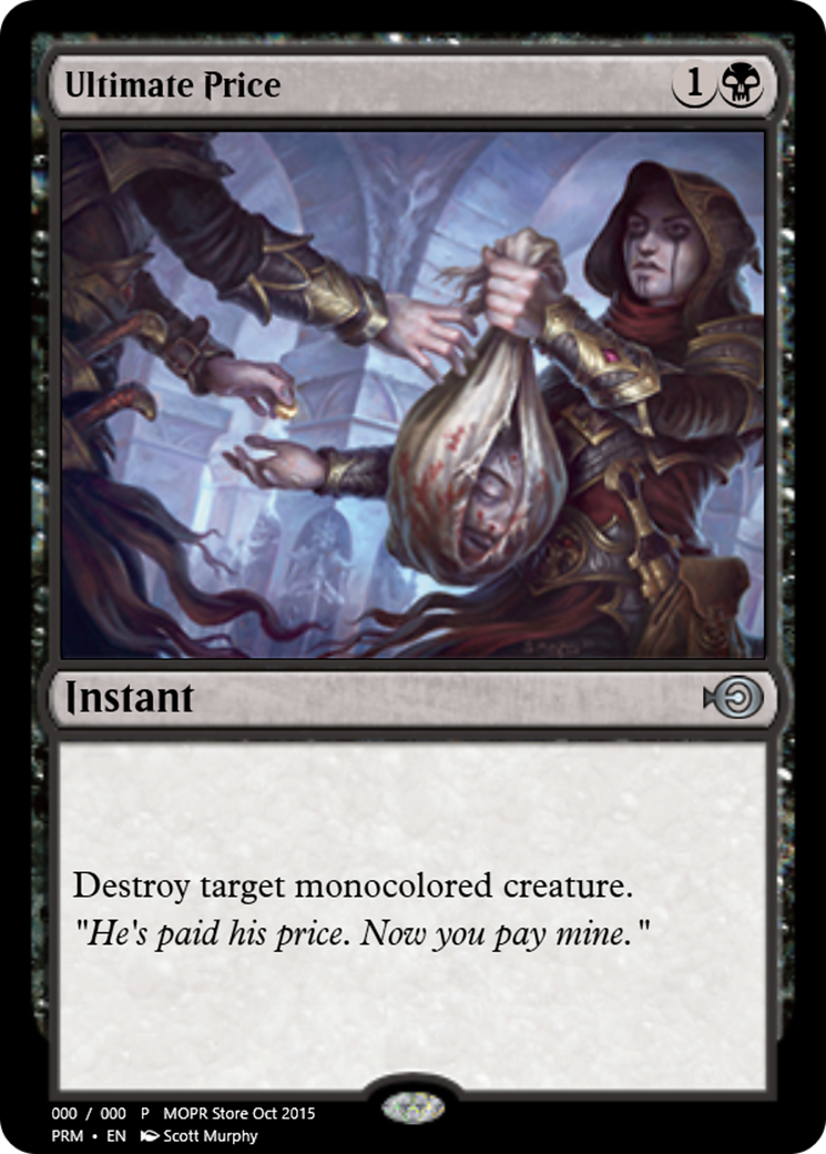 Ultimate Price (PRM-58269) -  Foil