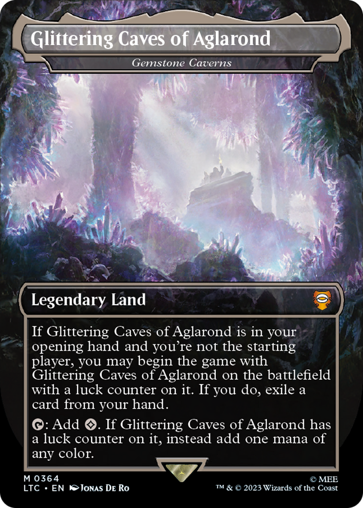 Gemstone Caverns (LTC-364) -  / Glittering Caves of Aglarond (Borderless)