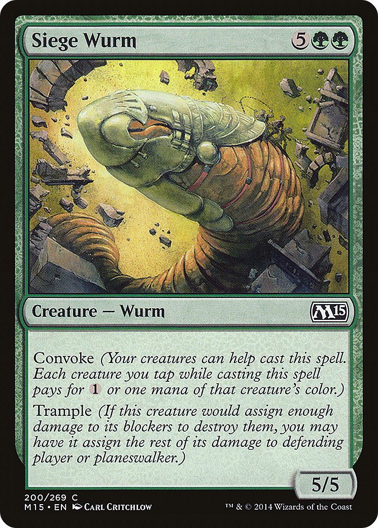 Siege Wurm (M15-200) -