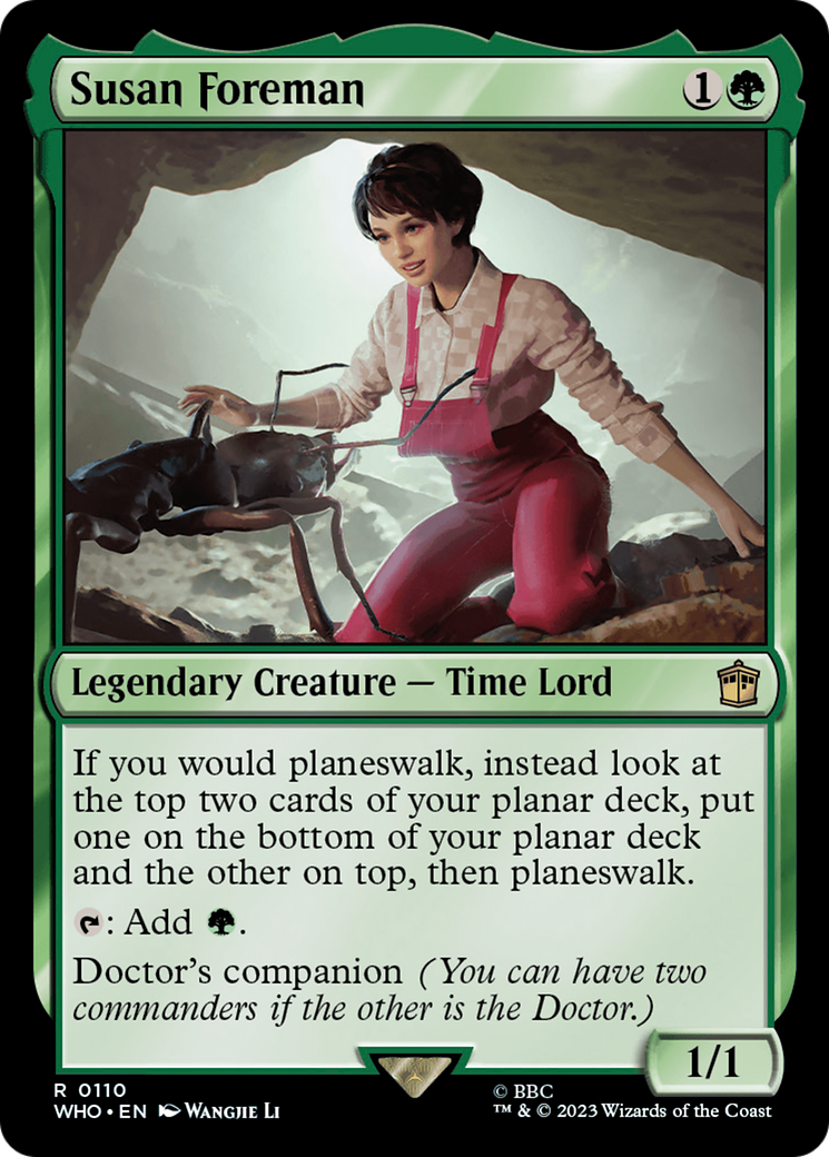 Susan Foreman (WHO-110) -  Foil