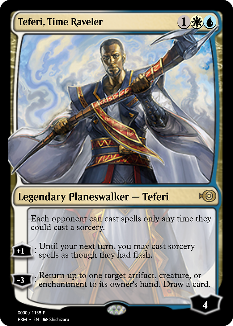 Teferi, Time Raveler (PRM-72233) -  Foil