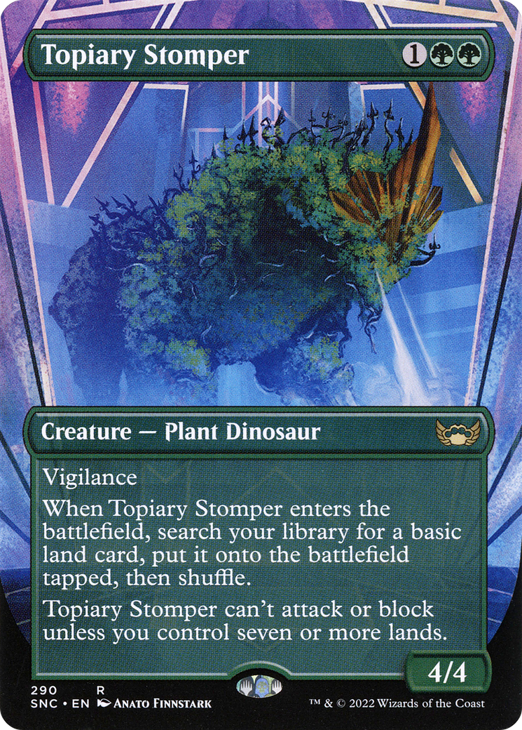 Topiary Stomper (SNC-290) -  (Borderless)