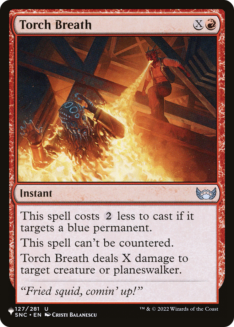 Torch Breath (LIST-SNC-127) -