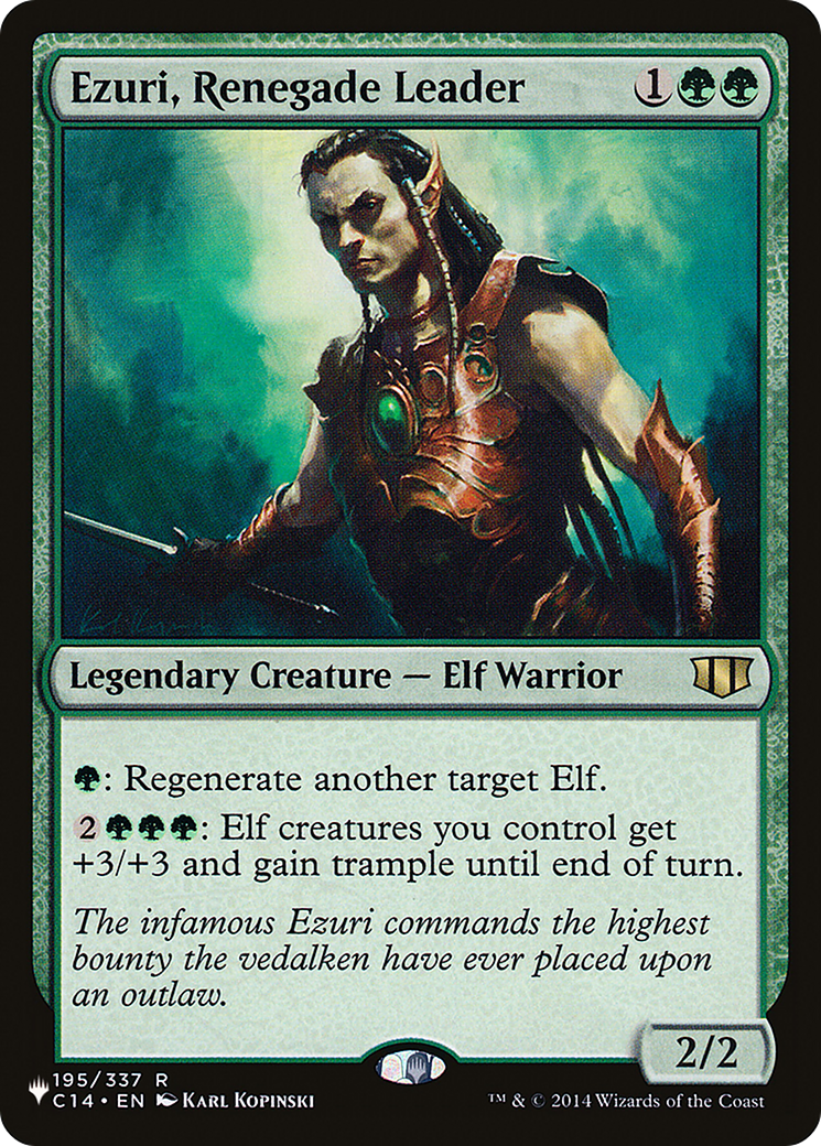 Ezuri, Renegade Leader (LIST-C14-195) -