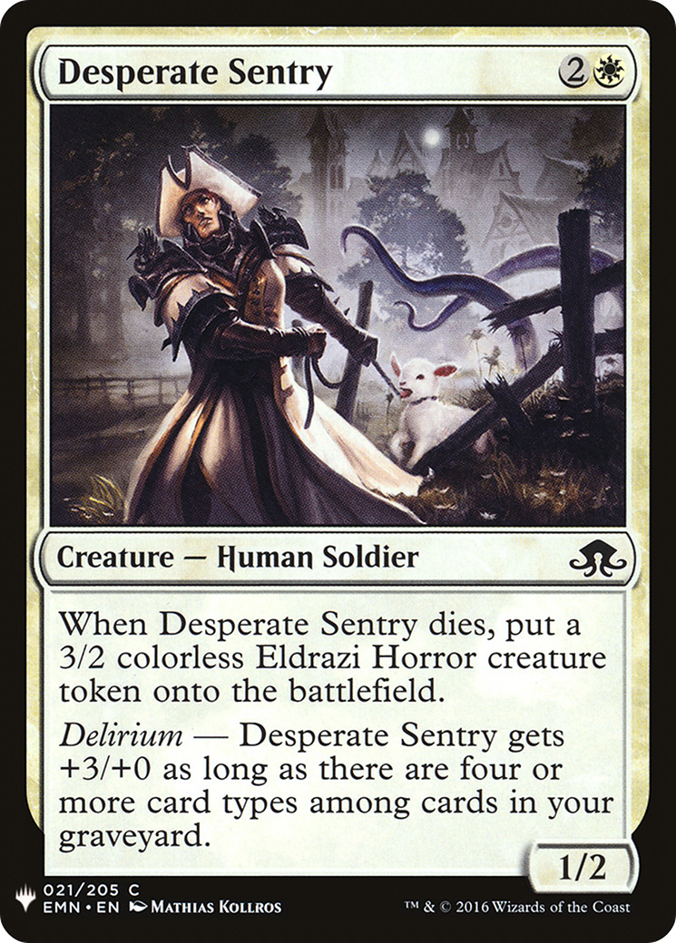 Desperate Sentry (LIST-EMN-21) -