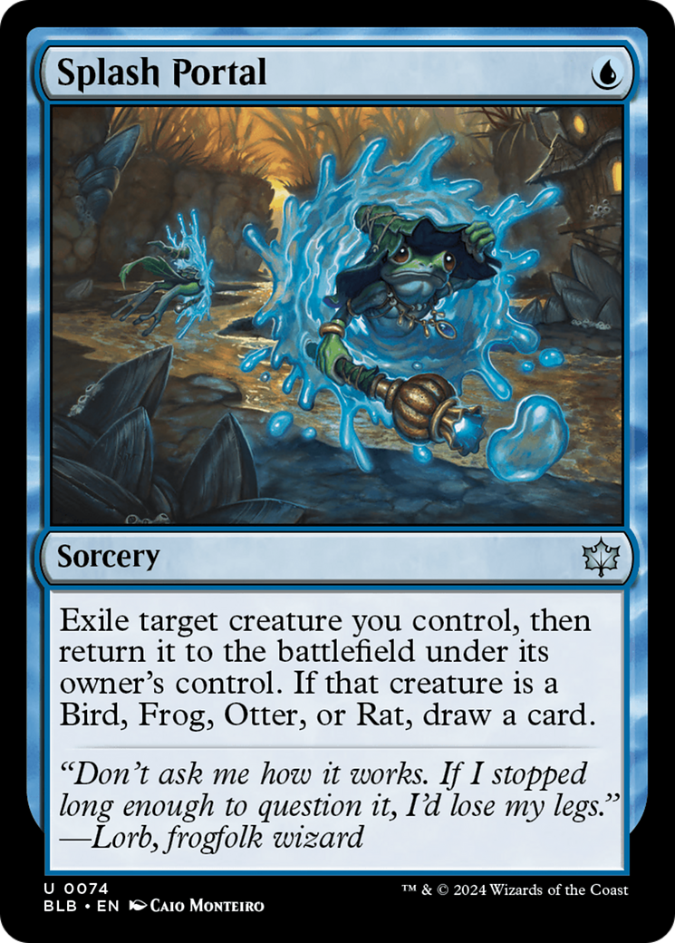 Splash Portal (BLB-074) -  Foil