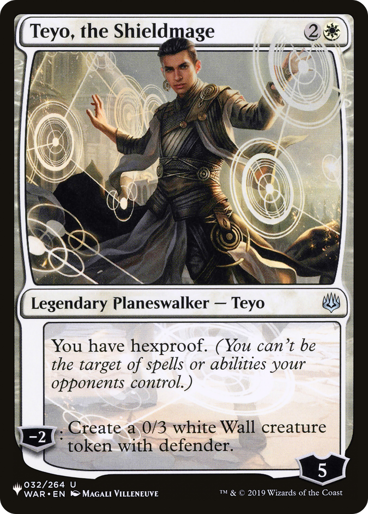 Teyo, the Shieldmage (LIST-WAR-32) -