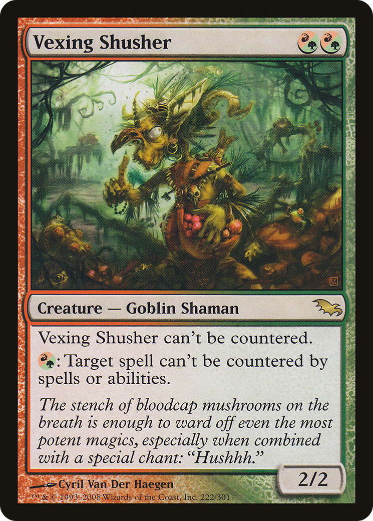 Vexing Shusher (SHM-222) -  Foil