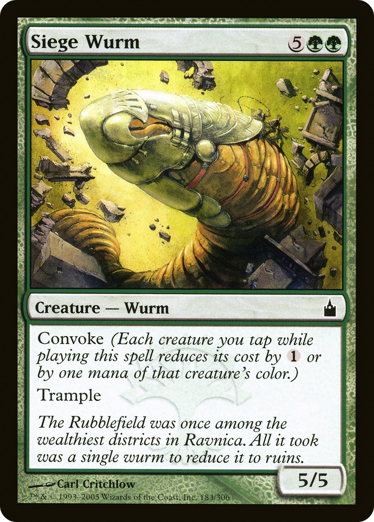 Siege Wurm (RAV-183) -