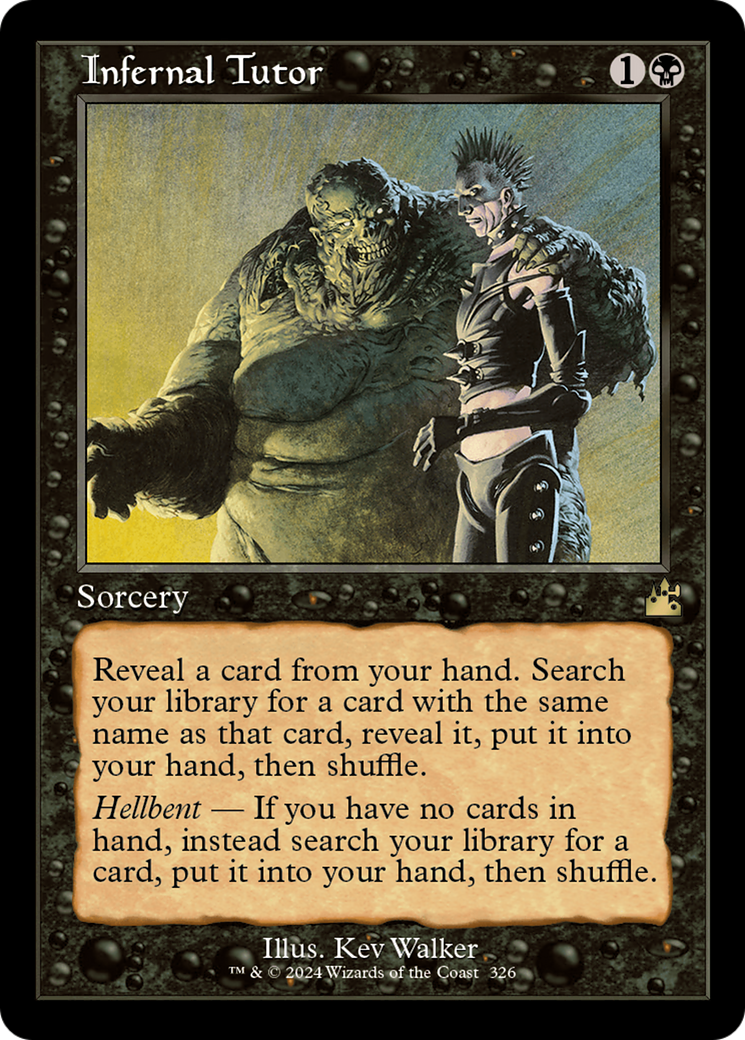 Infernal Tutor (RVR-326) -  Foil