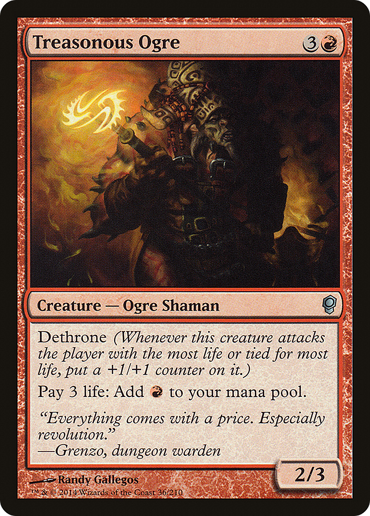 Treasonous Ogre (CNS-036) -  Foil