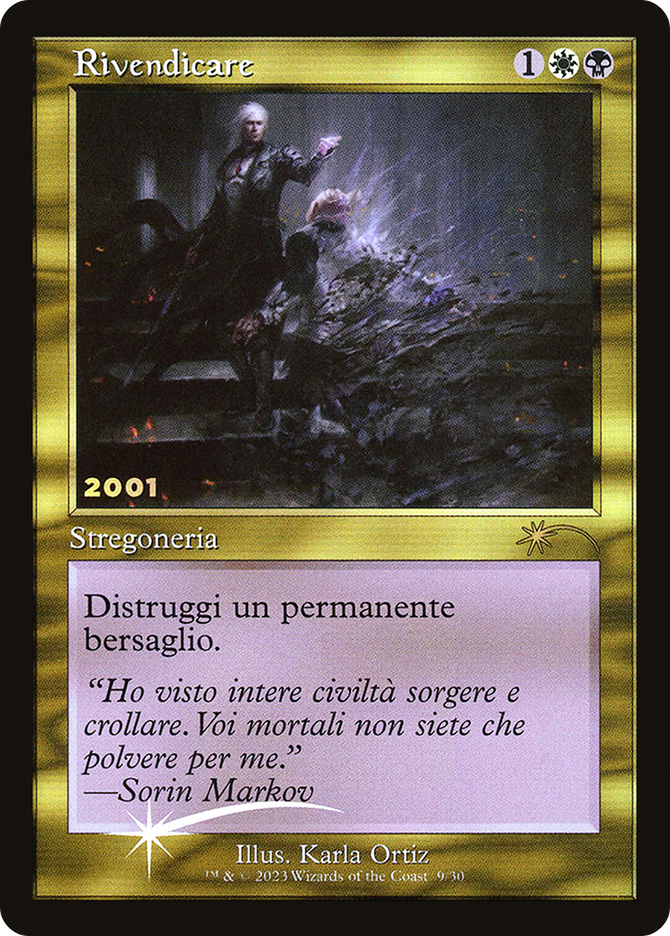 Vindicate (30A-P-009) -  Foil