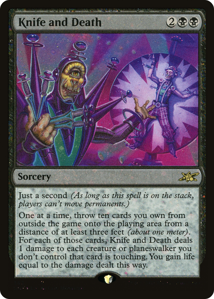 Knife and Death (UNF-363) -  Foil