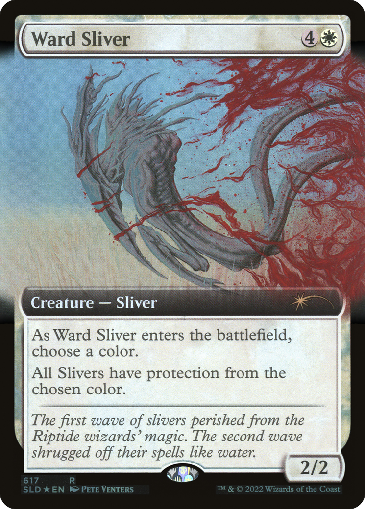 Ward Sliver (SLD-617) - : (Extended Art) Foil