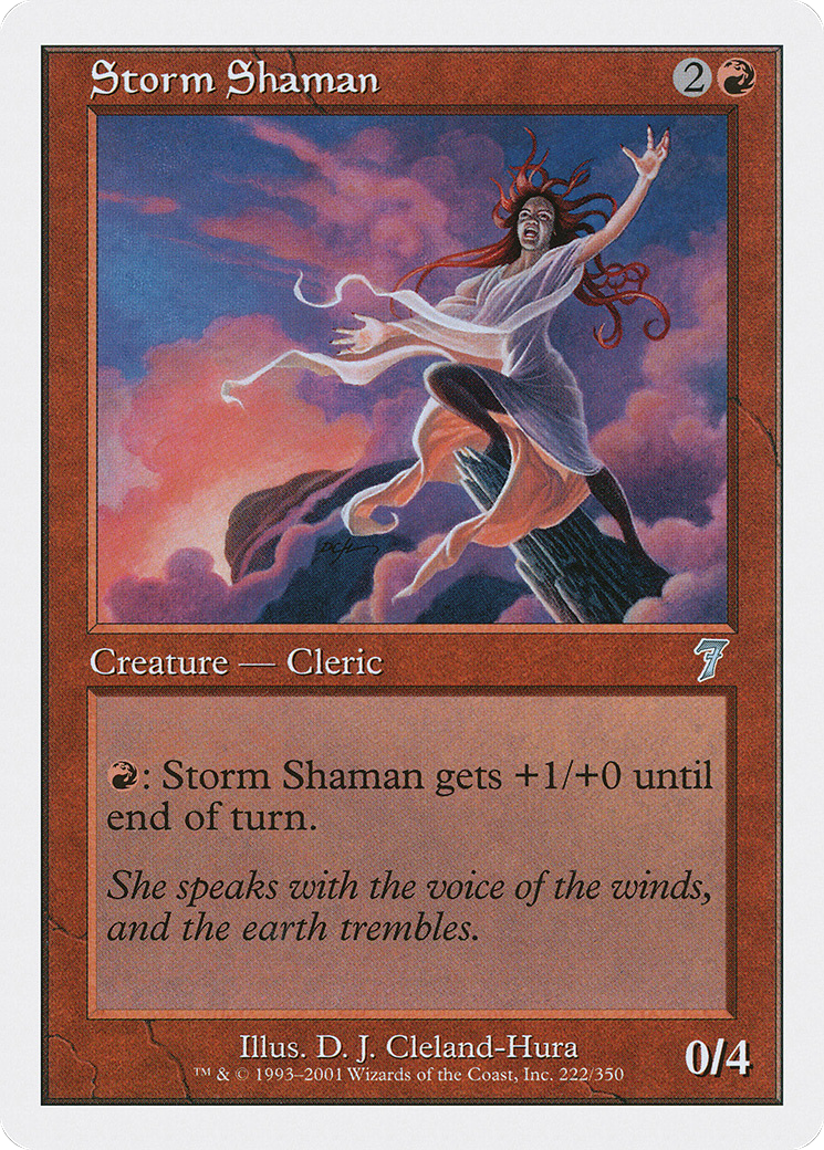 Storm Shaman (7ED-222) -