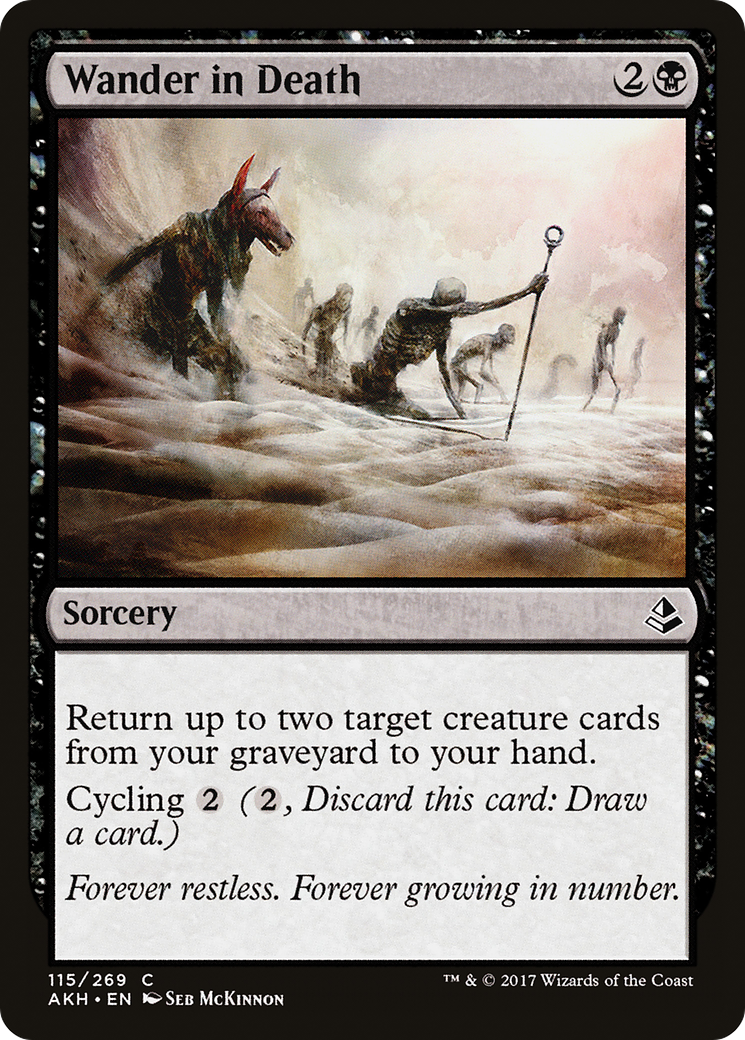 Wander in Death (AKH-115) -  Foil