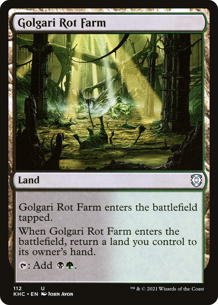 Golgari Rot Farm (KHC-112) -