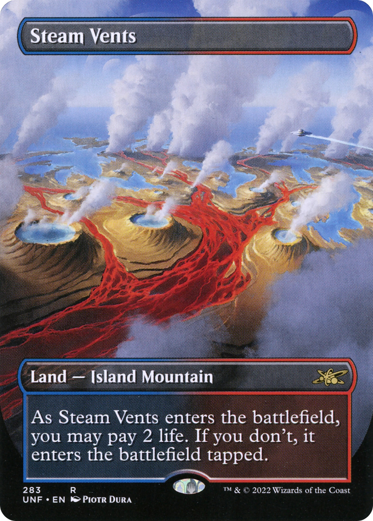 Steam Vents (UNF-283) -  (Borderless) Foil