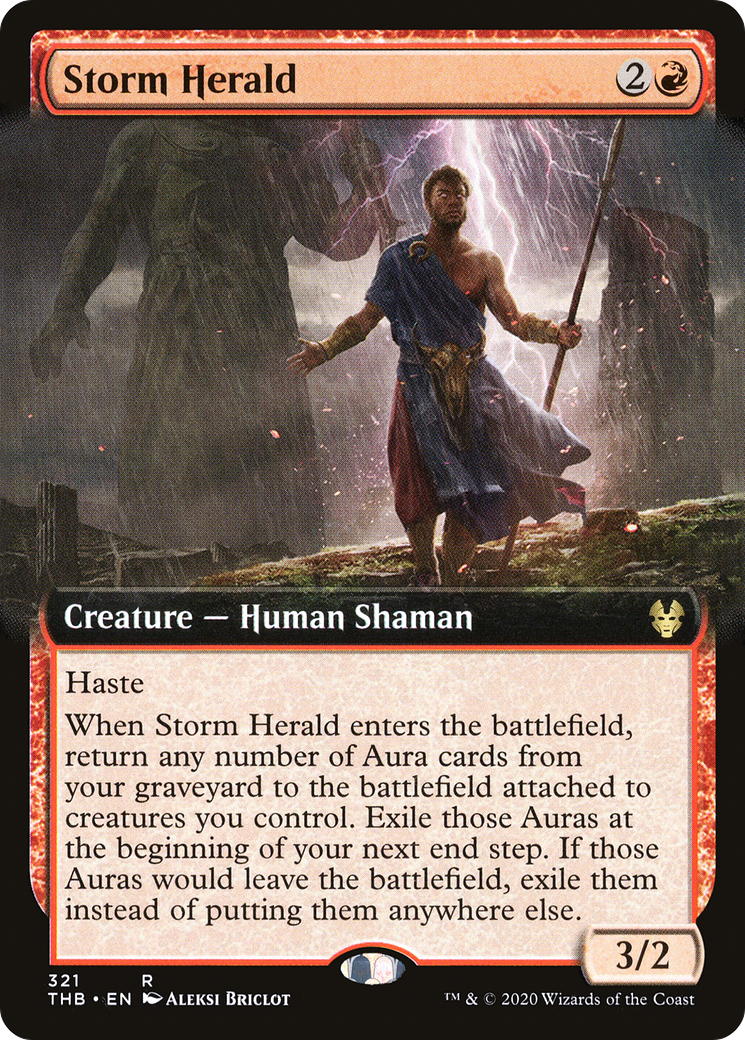 Storm Herald (THB-321) - : (Extended Art) Foil