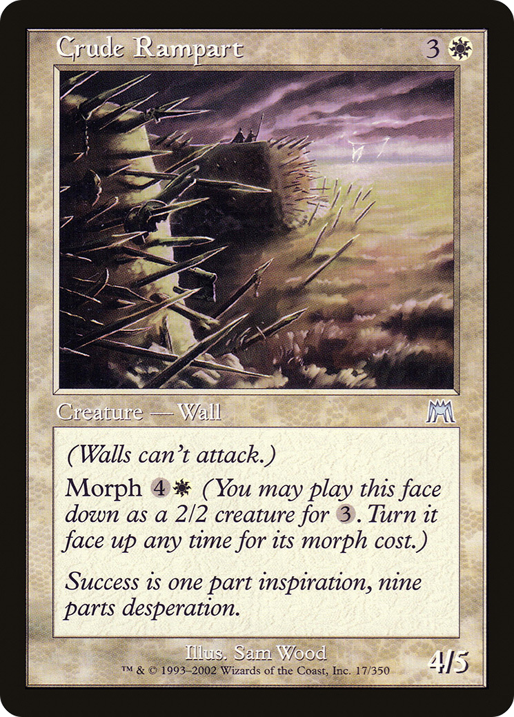 Crude Rampart (ONS-017) -  Foil