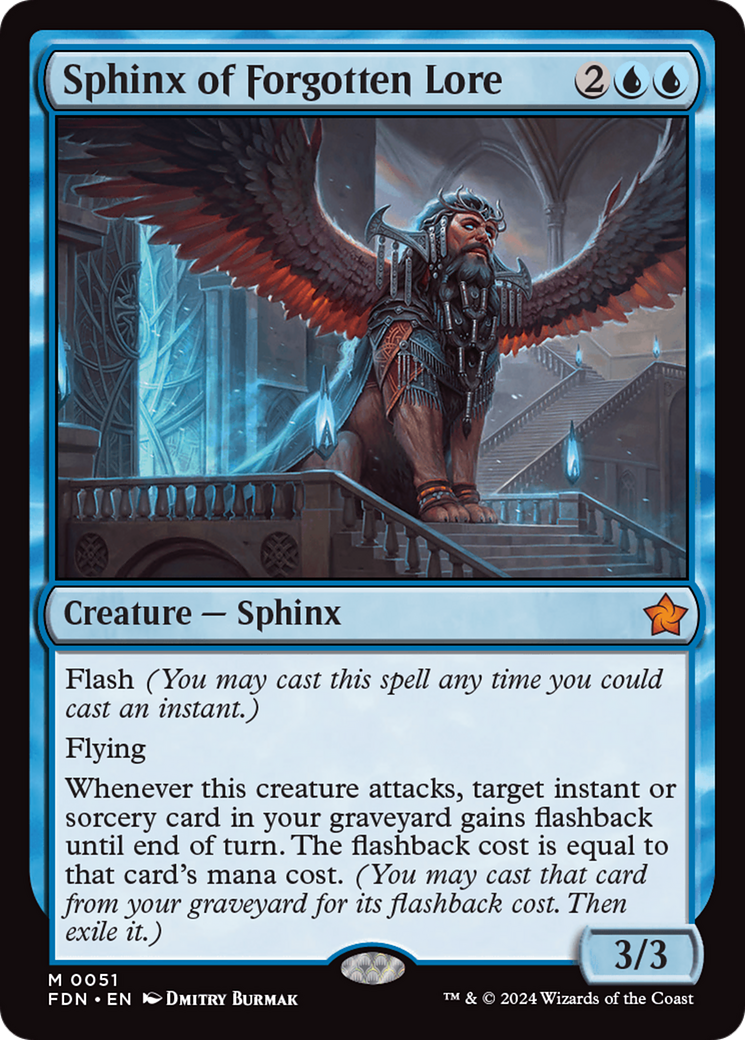 Sphinx of Forgotten Lore (FDN-051) -