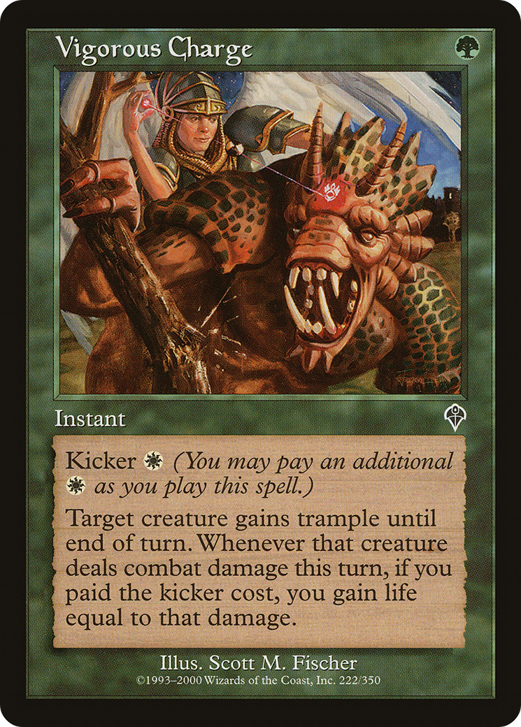 Vigorous Charge (INV-222) -  Foil