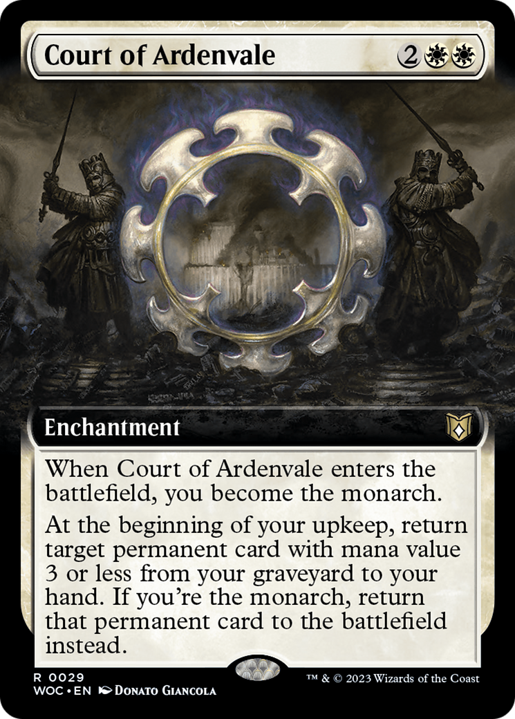 Court of Ardenvale (WOC-029) - : (Extended Art) Foil