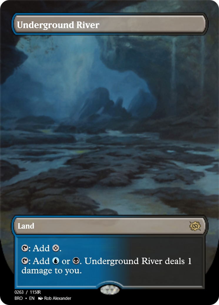 Underground River (PRM-105876) -  Foil