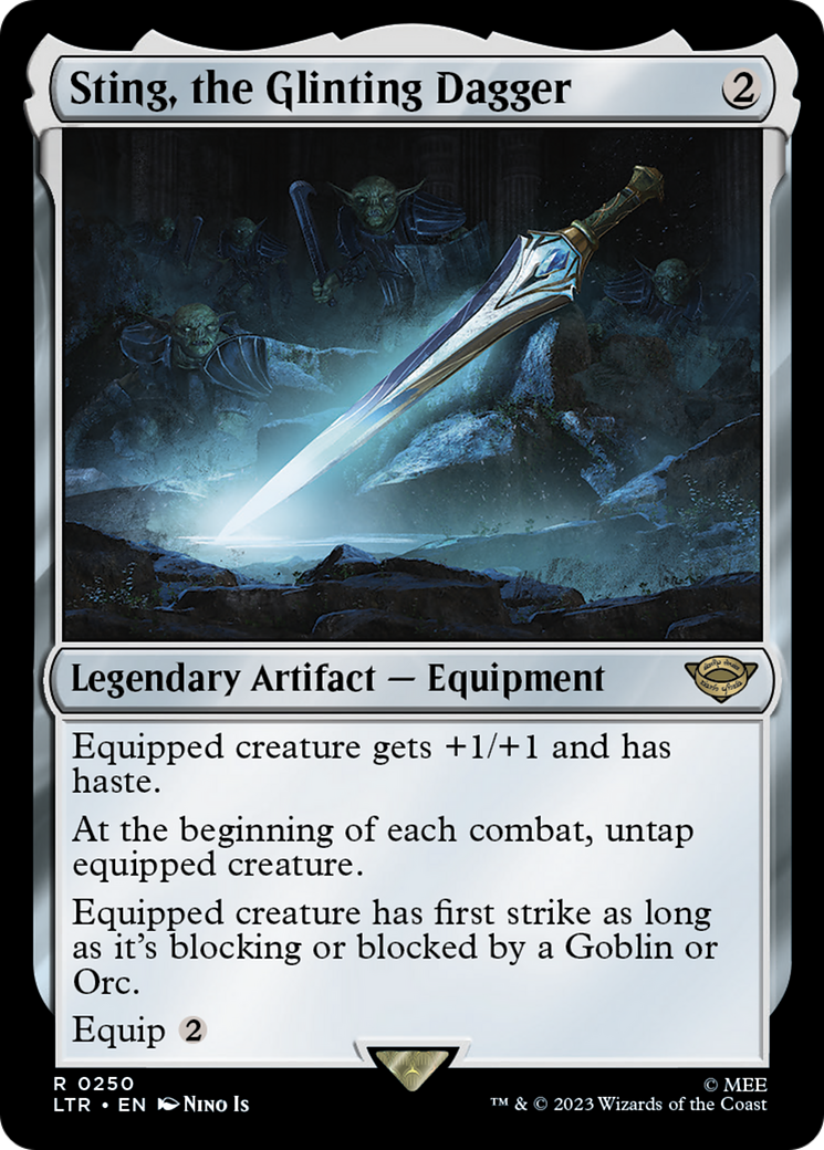 Sting, the Glinting Dagger (LTR-250) -  Foil