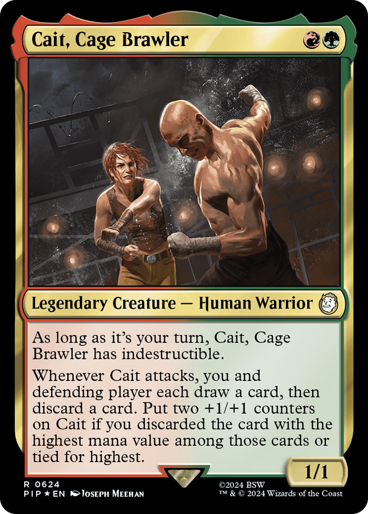 Cait, Cage Brawler (PIP-624) -  Foil