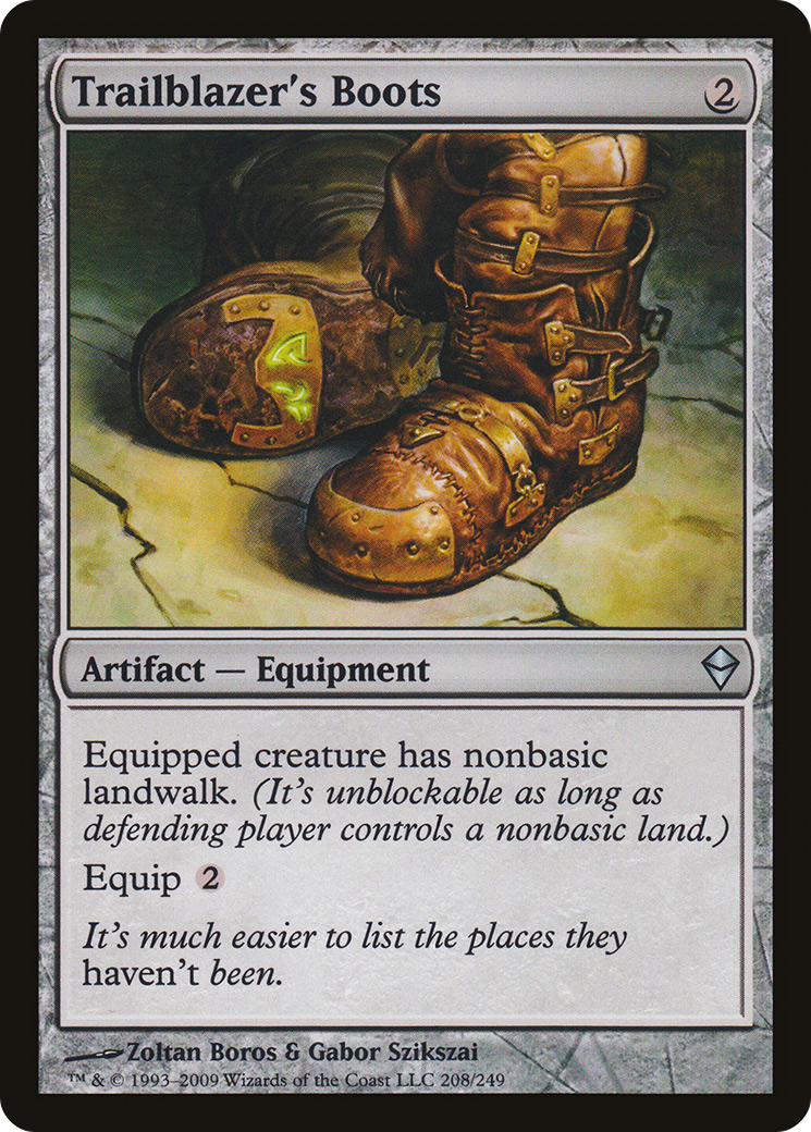 Trailblazer's Boots (ZEN-208) -  Foil