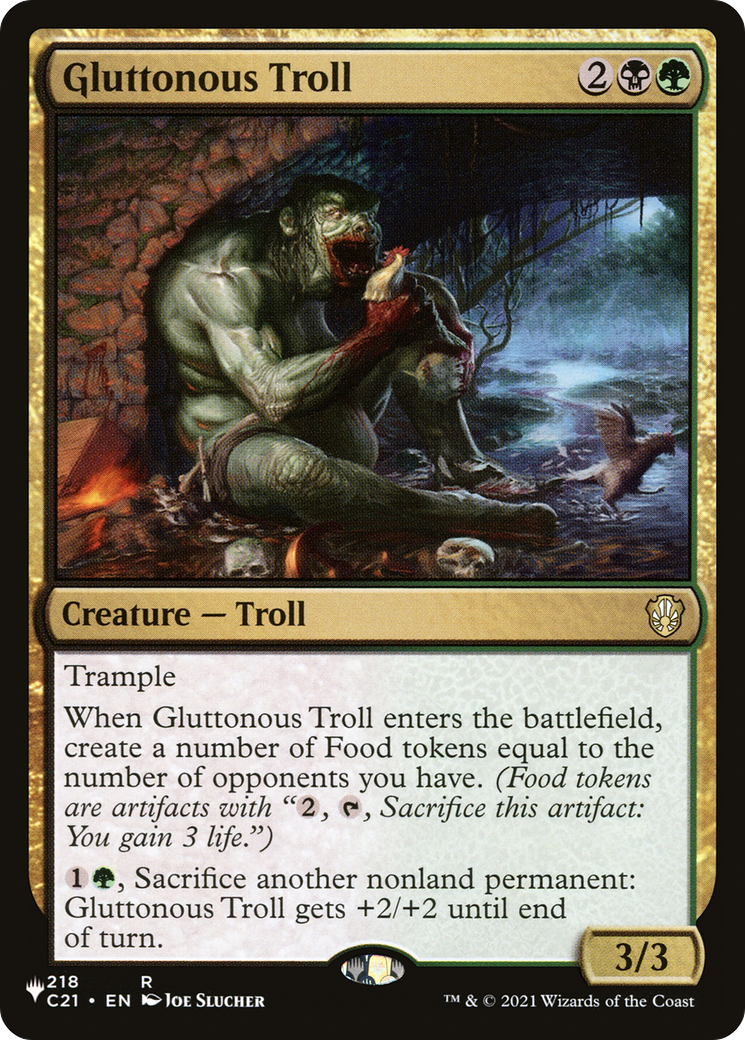 Gluttonous Troll (LIST-C21-218) -