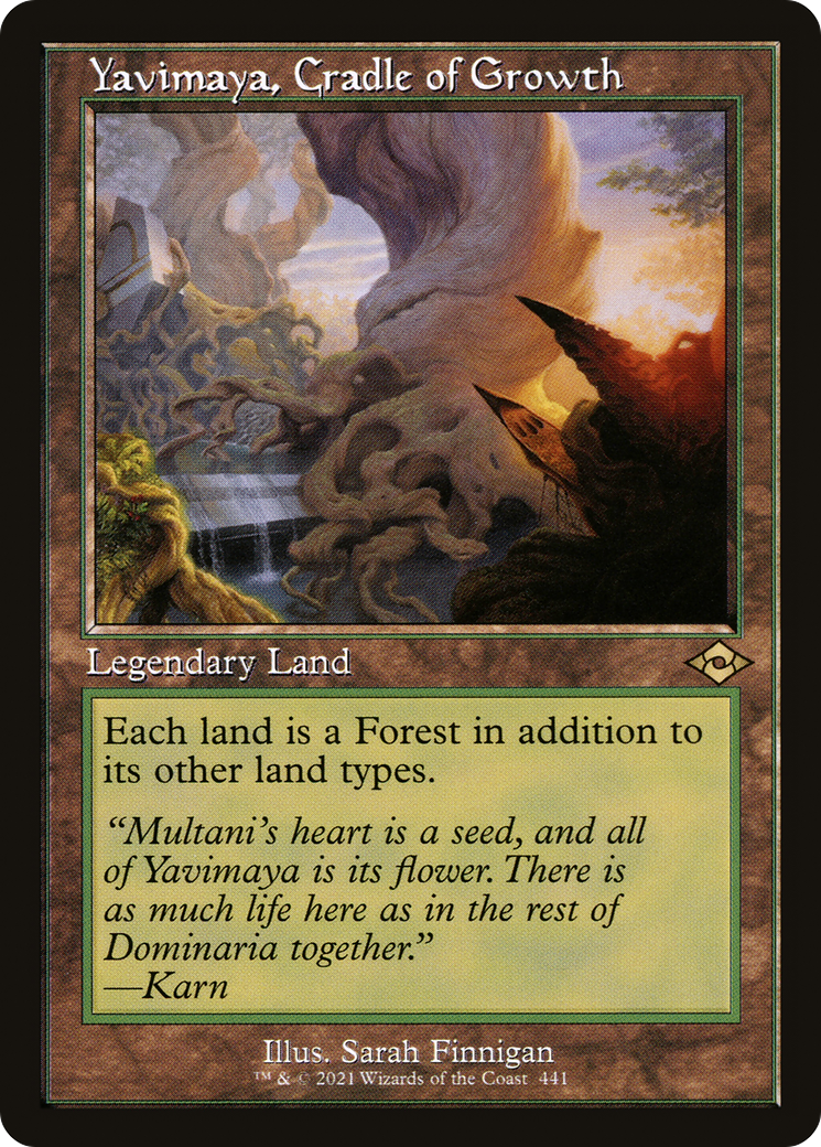 Yavimaya, Cradle of Growth (MH2-441) -  Foil