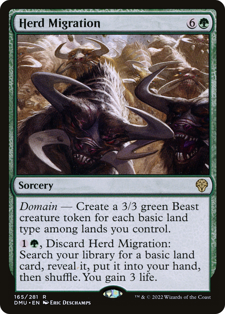 Herd Migration (DMU-165) -  Foil