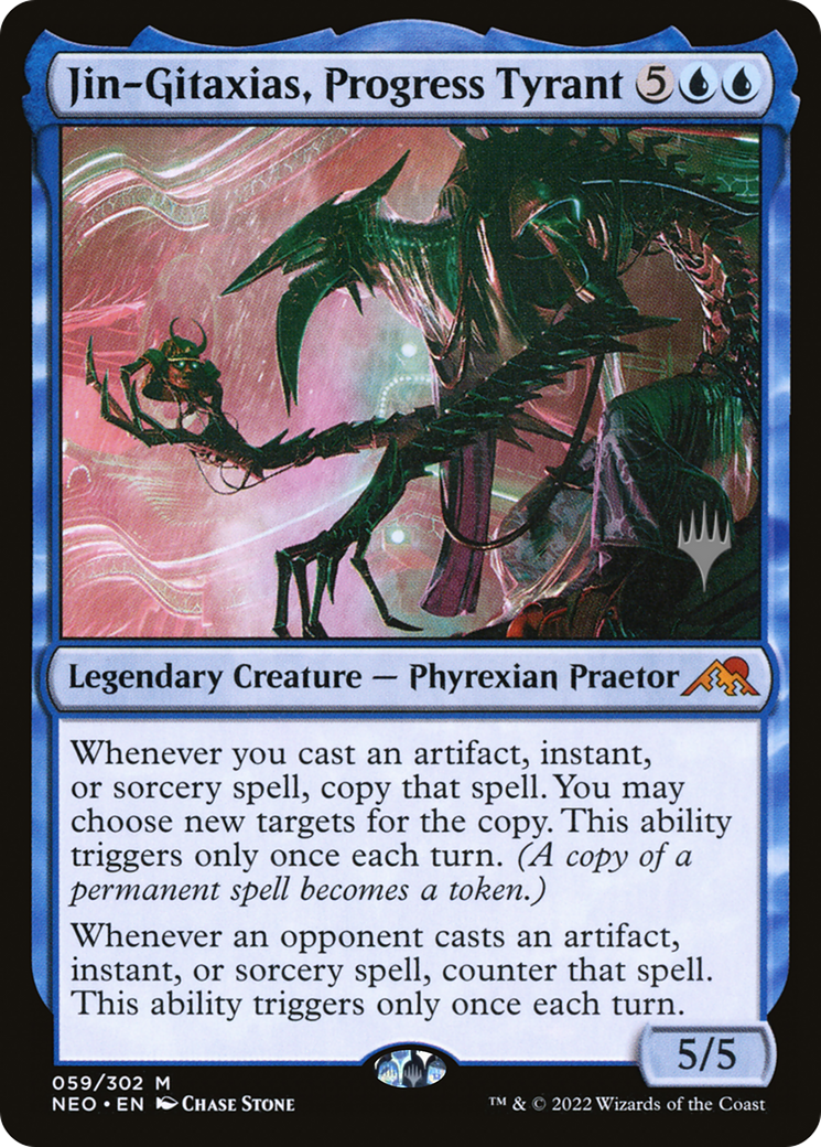 Jin-Gitaxias, Progress Tyrant (PPNEO-59P) -  Foil