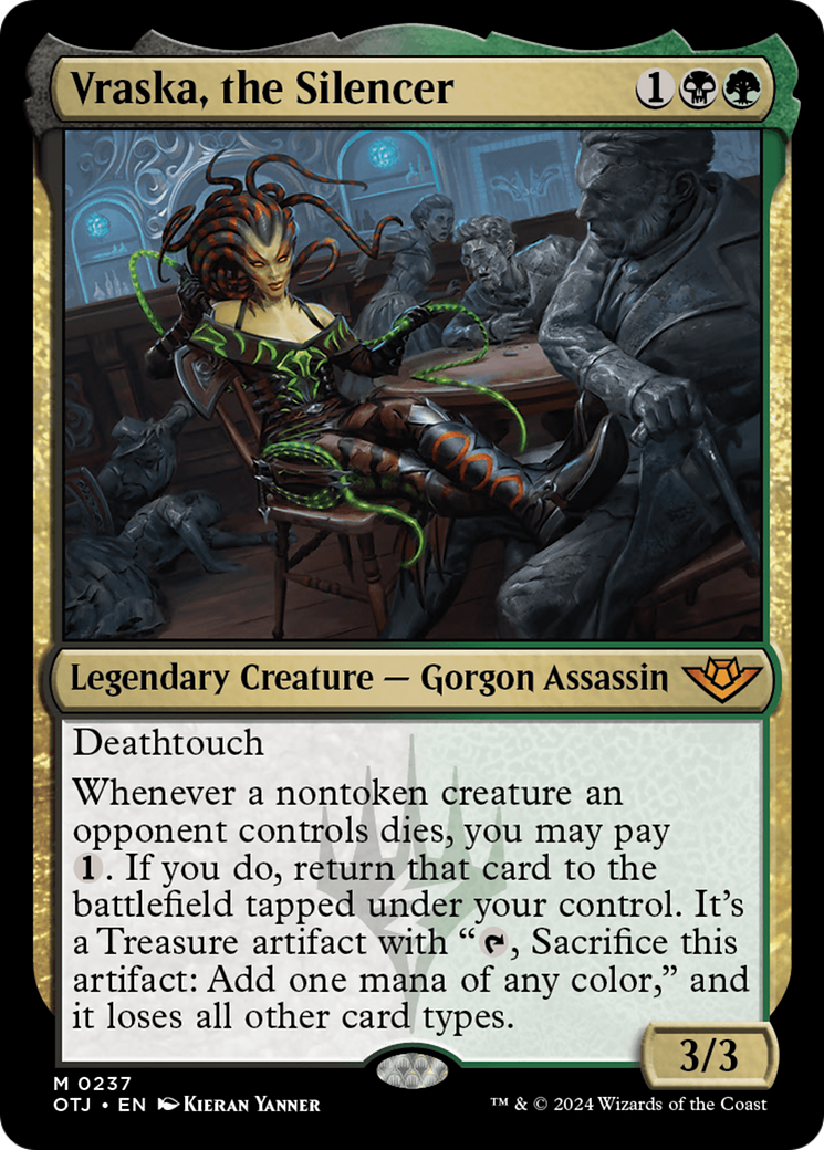 Vraska, the Silencer (OTJ-237) -  Foil