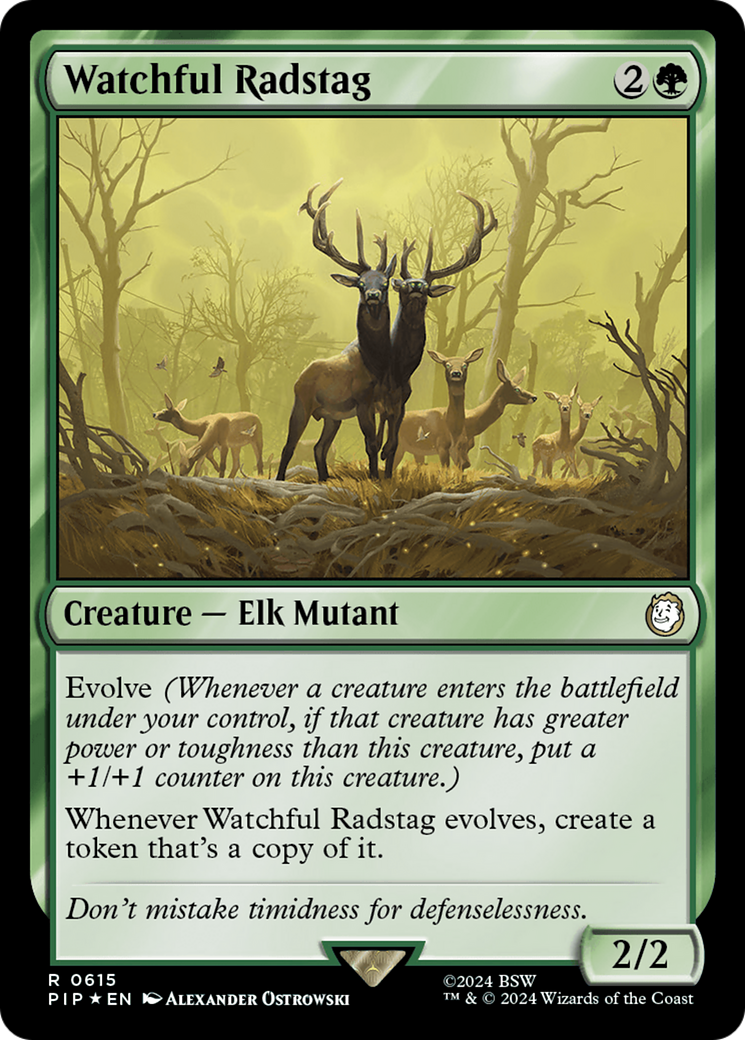 Watchful Radstag (PIP-615) -  Foil