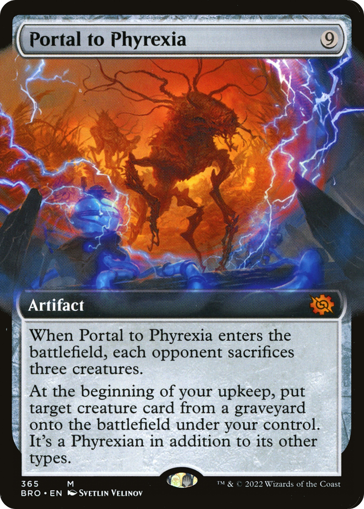 Portal to Phyrexia (BRO-365) - : (Extended Art)