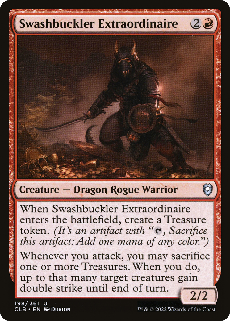 Swashbuckler Extraordinaire (CLB-198) -  Foil