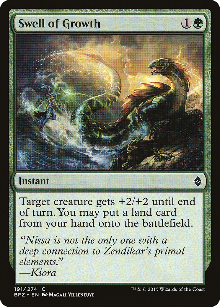 Swell of Growth (BFZ-191) -