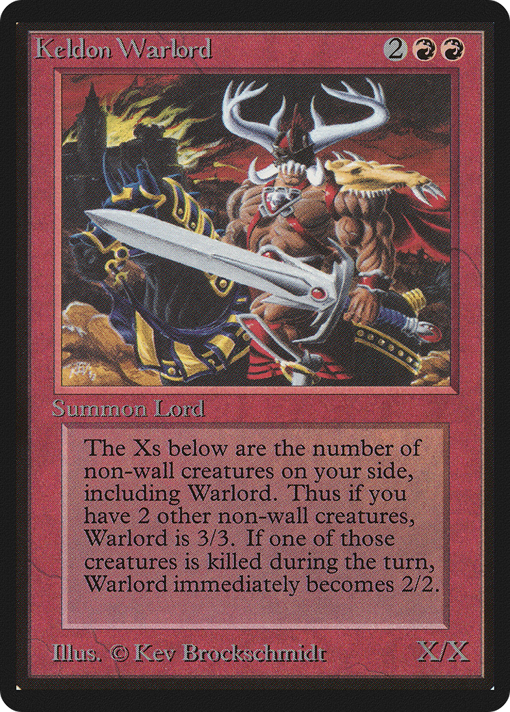 Keldon Warlord (LEB-161) -