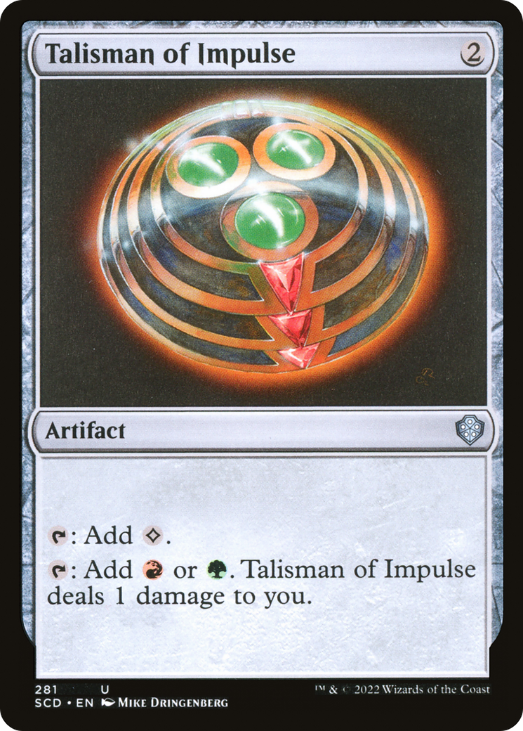 Talisman of Impulse (SCD-281) -