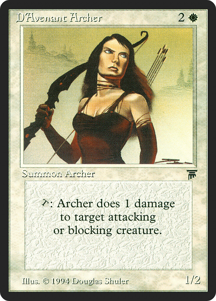 D'Avenant Archer (LEG-007) -